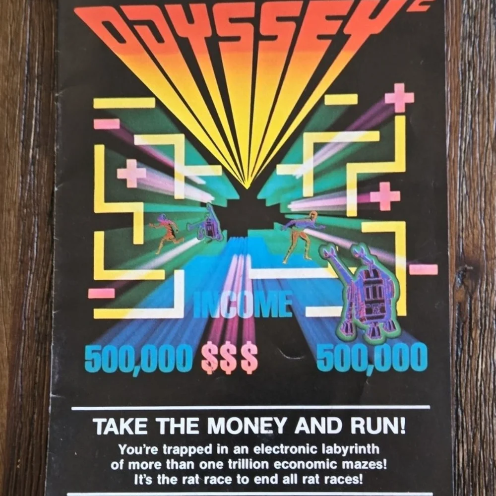 Magnavox Odyssey 2 Video Game System Poster